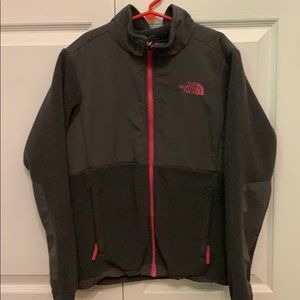 Girls north face Denali jacket size 10/12